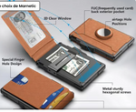 Charger l'image dans la galerie, VaultOne - Portefeuille AirTag RFID haut de gamme
