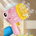 Charger l'image dans la galerie, Pistolet à bulles dinosaure 40 trous lumineux - Bubblo™
