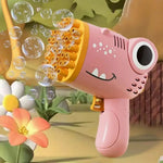 Charger l'image dans la galerie, Pistolet à bulles dinosaure 40 trous lumineux - Bubblo™
