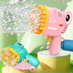 Charger l'image dans la galerie, Pistolet à bulles dinosaure 40 trous lumineux - Bubblo™

