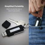 Charger l'image dans la galerie, Clé USB enregistreur vocal avec détection de voix
