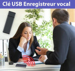 Charger l'image dans la galerie, Clé USB enregistreur vocal avec détection de voix
